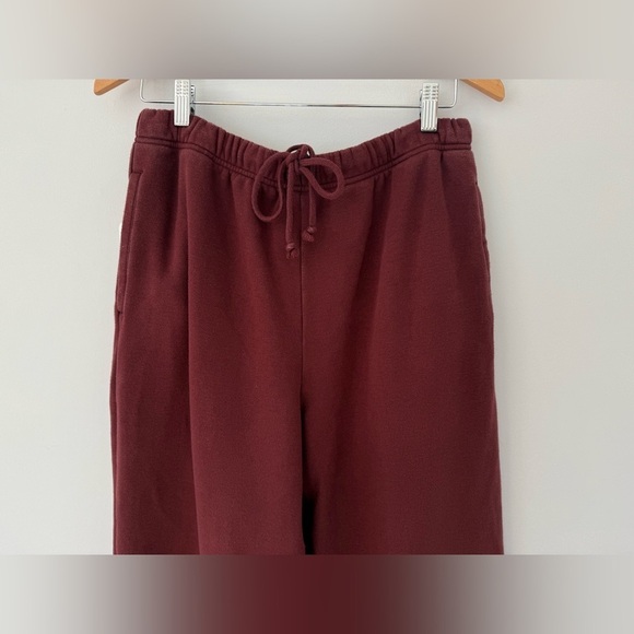 SKIMS Cotton Fleece Classic Straight Leg Sweatpants | Size Large - Picture 3 of 9